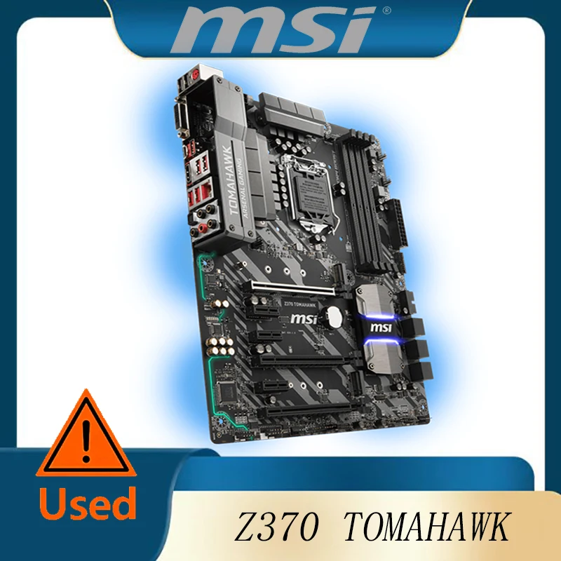

MSI Z370 TOMAHAWK LGA 1151 Intel Z370 HDMI ATX Intel Motherboard