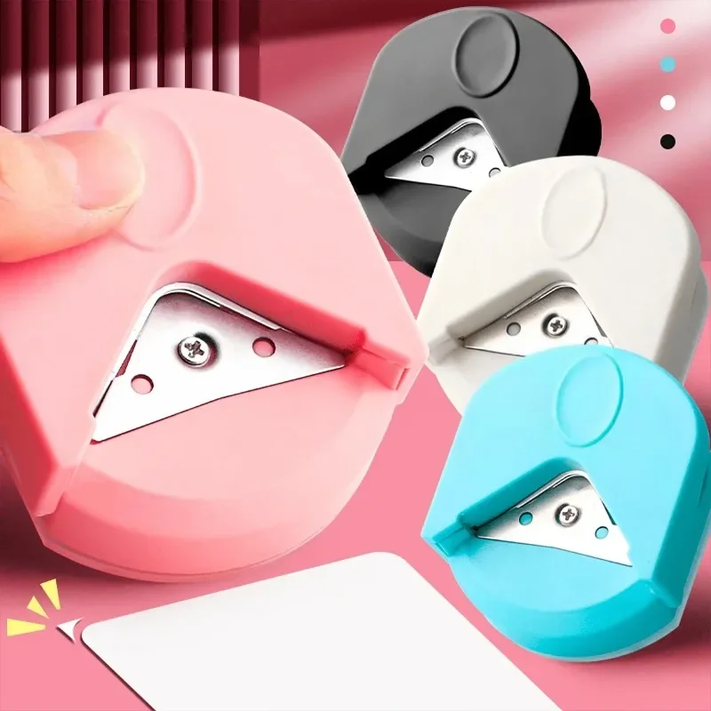 

1Pcs Corner Rounder Punch R4 Paper Portable Trimmer Cutter for Cutting DIY Card Photo Hole Angle Scrapbook Office Craft Tool