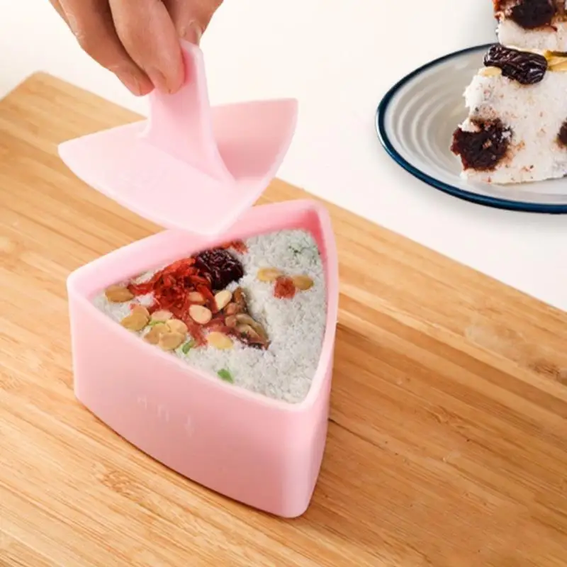 【Sushi Mold Onigiri Rice Ball Food Press Triangular Sushi Maker Mold Sushi Kit】