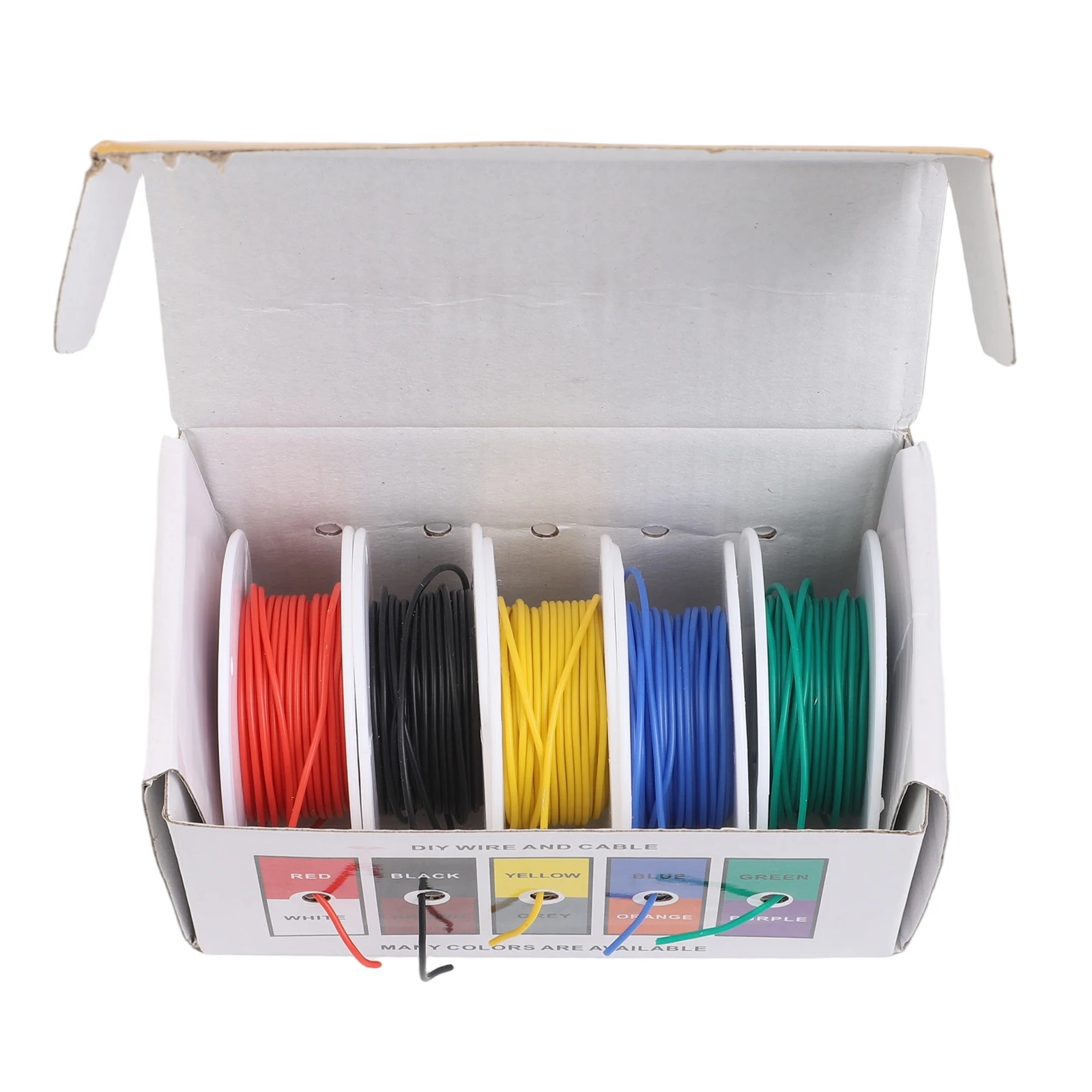 200 Degree Temperature Resistant Wire Tinned Copper Blue Silicone Wire 200 for C High Temperature Resistance Low Temperature -60