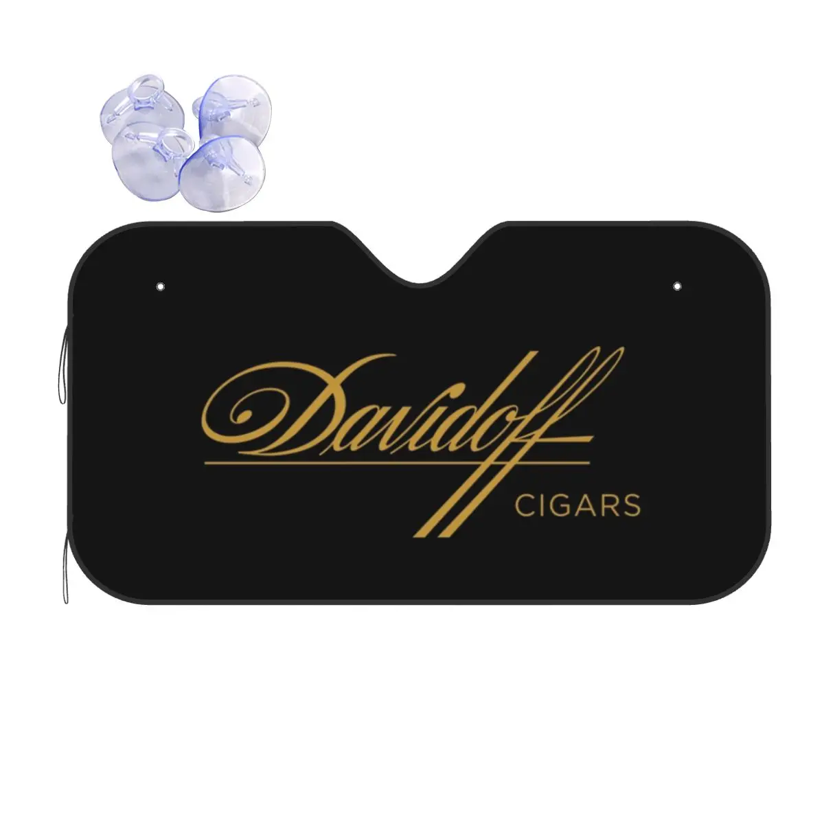 Davidoff cigarro sombrilla parabrisas coche parabrisas delantero ventana visera accesorios cubiertas