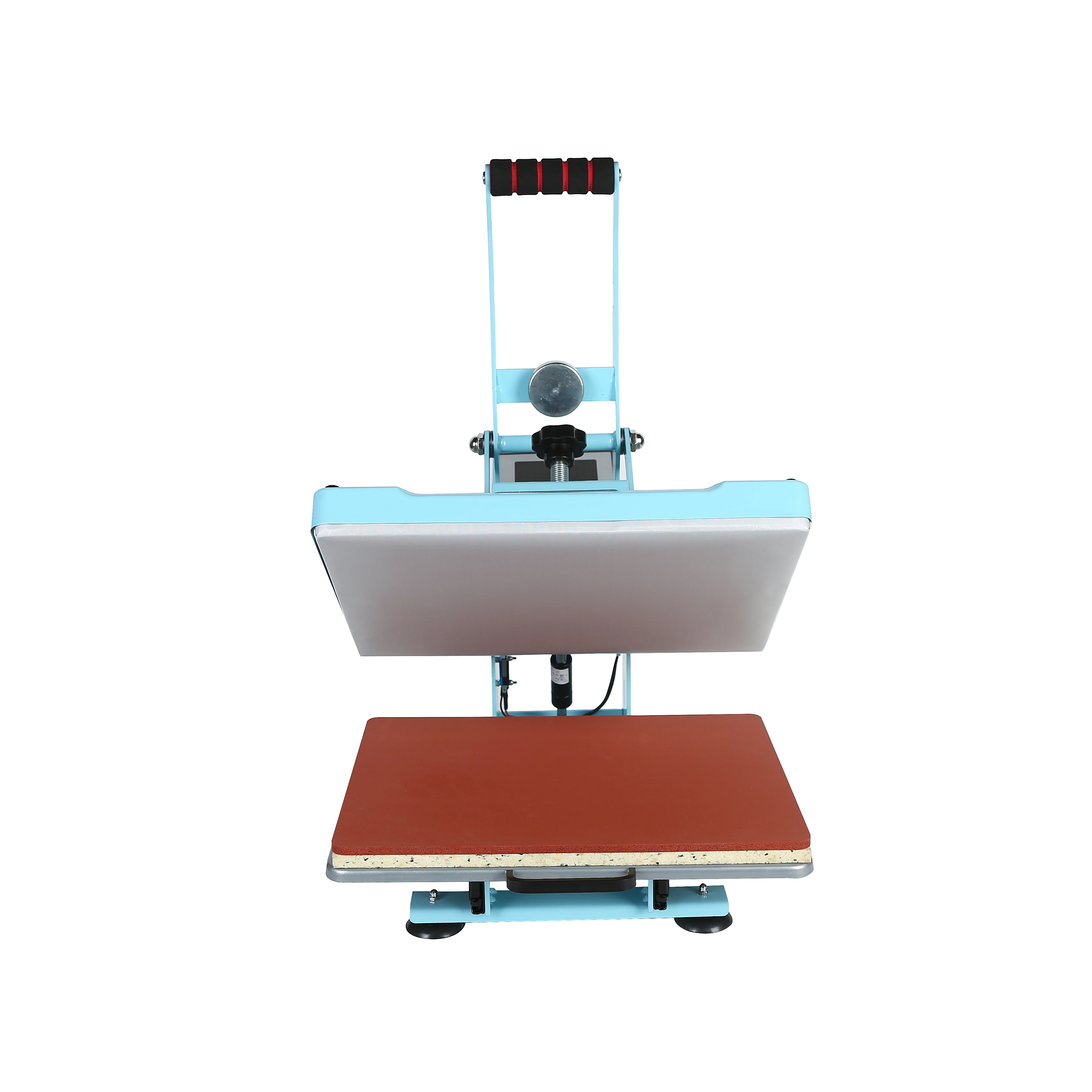 New Semi-Automatic 12 * 15 High-Pressure Flat Ironing Machine T-Shirt Pillow Ironing Heat Press Machine For T-Shirt Clothes