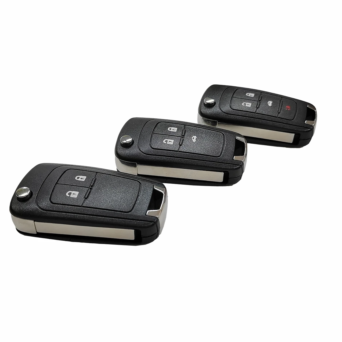 Flip Folding Remote Auto Schlüssel Shell Für Chevrolet Cruze Epica Lova Camaro Impala 2/3/4/5 Tasten HU100 Blade2028