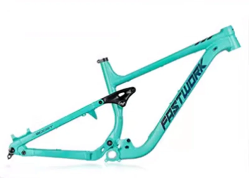ファストワーク-自転車 ソフトテールフレーム、トランニオンMTB、フル