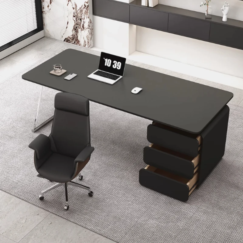 

Waterproof Studio Office Desk Upgrade Big Wide Student Reading White Computer Desks Study Executive Escritorio Oficina Furniture