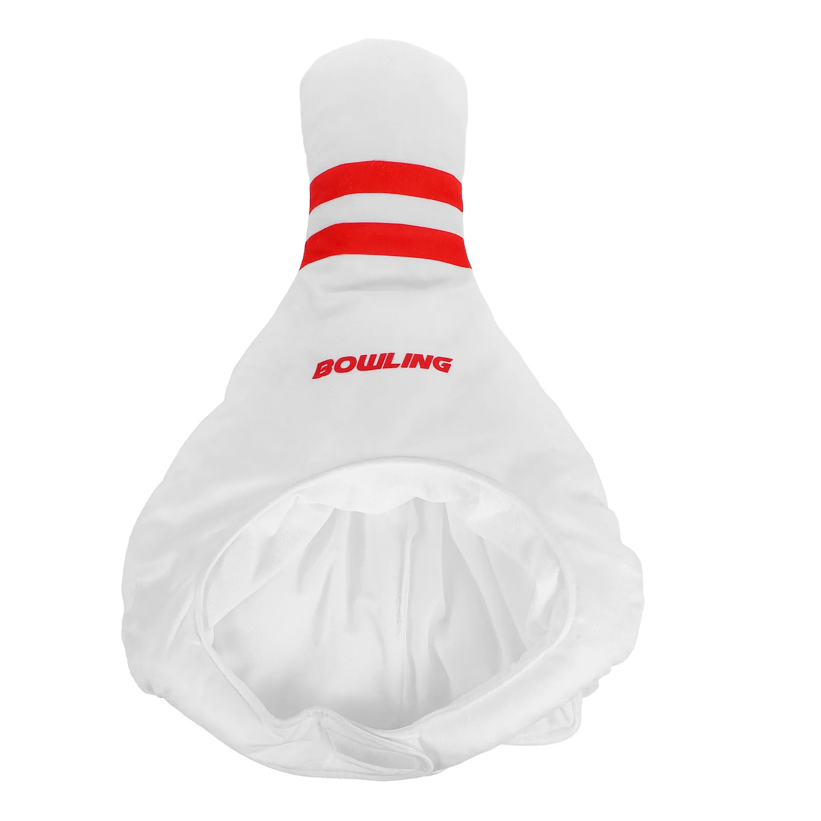 

Bowling Headgear Costume Hat Pin Shape Headwear Decorative Cloth Cartoon Miss for Performance