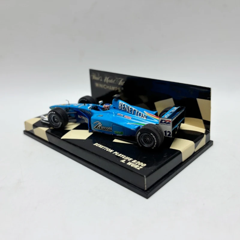 MINICHAMPS Diecast بمقياس 1:43 B200 11 # /12 #   نموذج سيارة رياضية مصنوع من خليط معدني مجموعة محاكاة نهائية لعرض هدايا الصبي