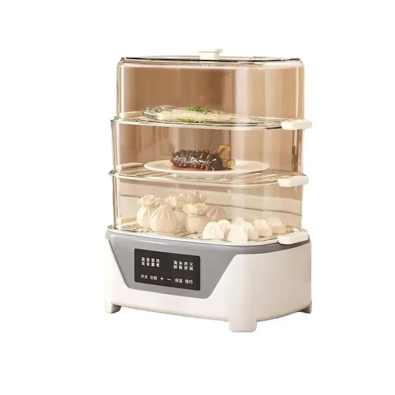Multifunctional Smart Rice Cooker Household Electric Pot with Steamer for Steaming Stewing and Cooking
