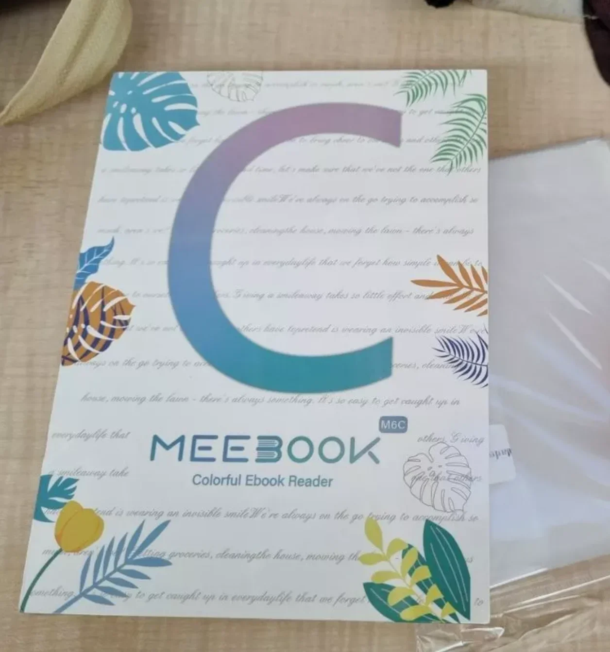 6 Inch Ebook Reader  Meebook M6C E-ink Color Reader for Comic Library Learning Ultra-long Life Ebook Reader Tablet
