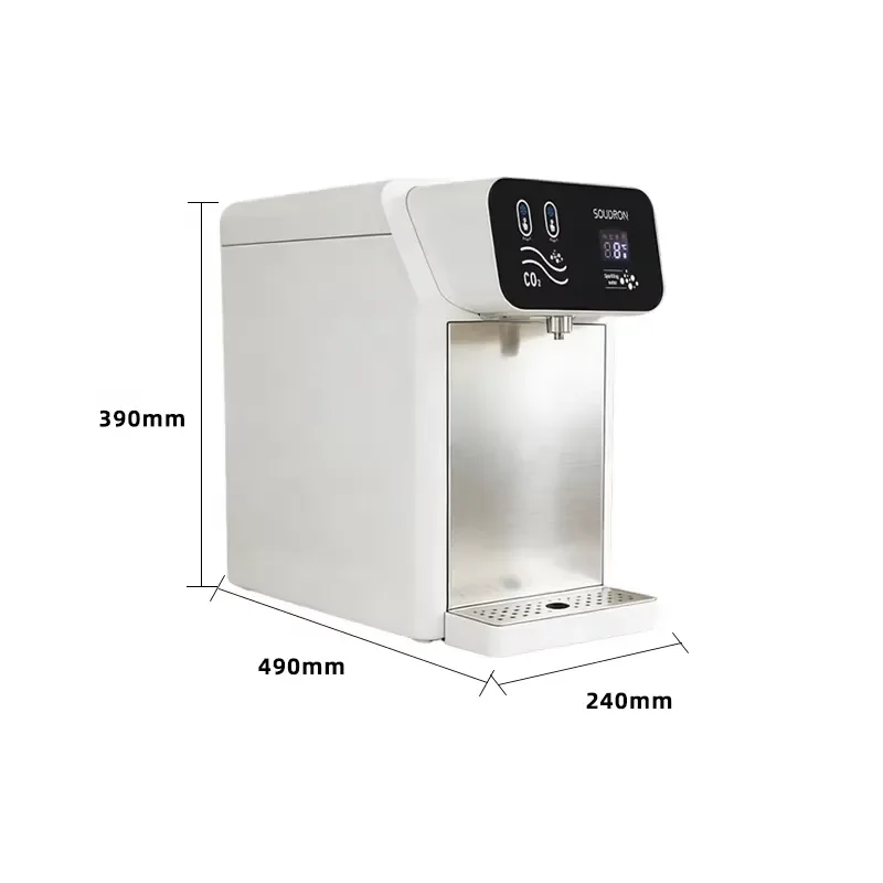 Commercial Soda Water Maker Machine Household Carbonated Beverage Filling Device Automatic Sparkling Water Production