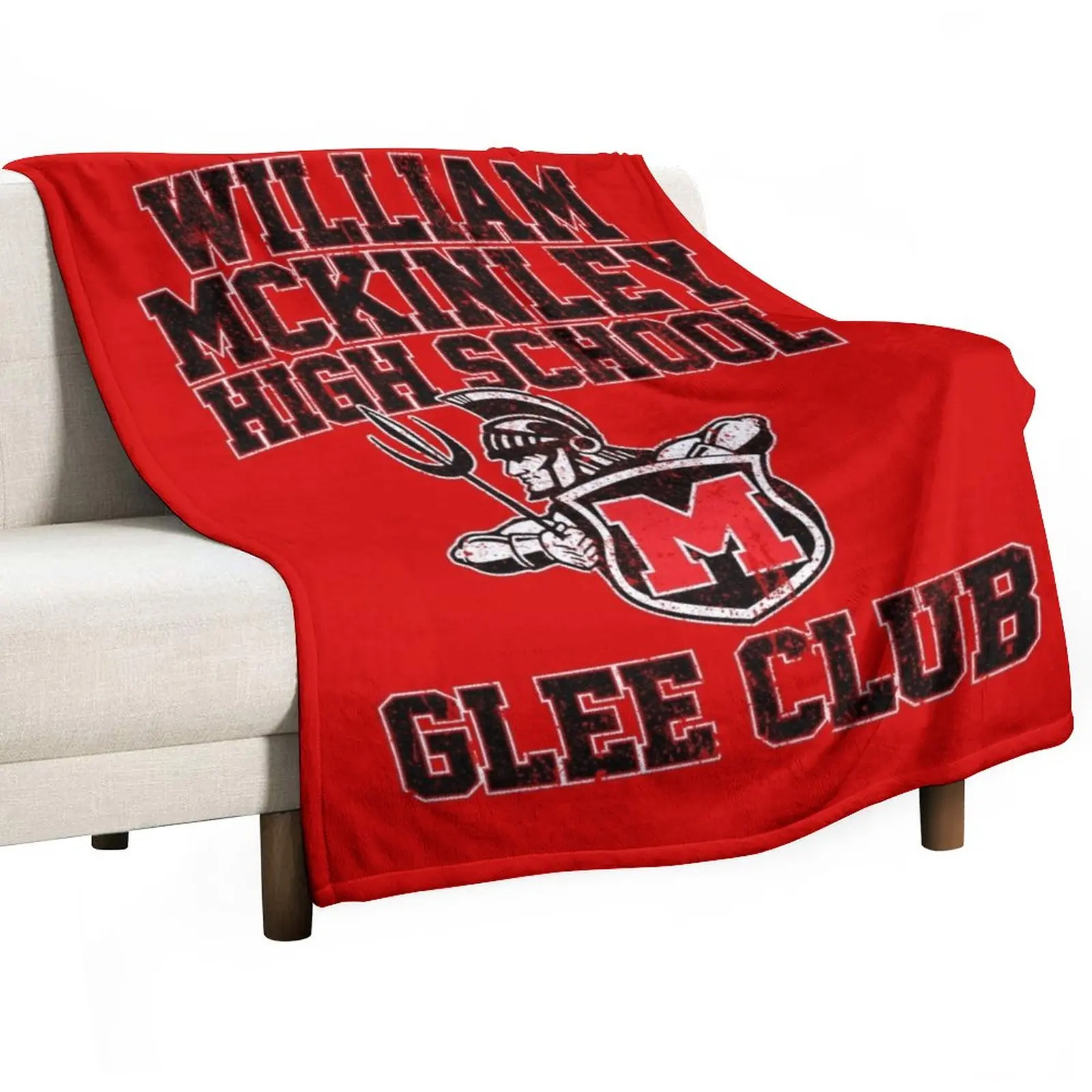 William McKinley High School Glee Club (Variant) Throw Blanket Blankets For Baby Cute Blanket Designer Blankets