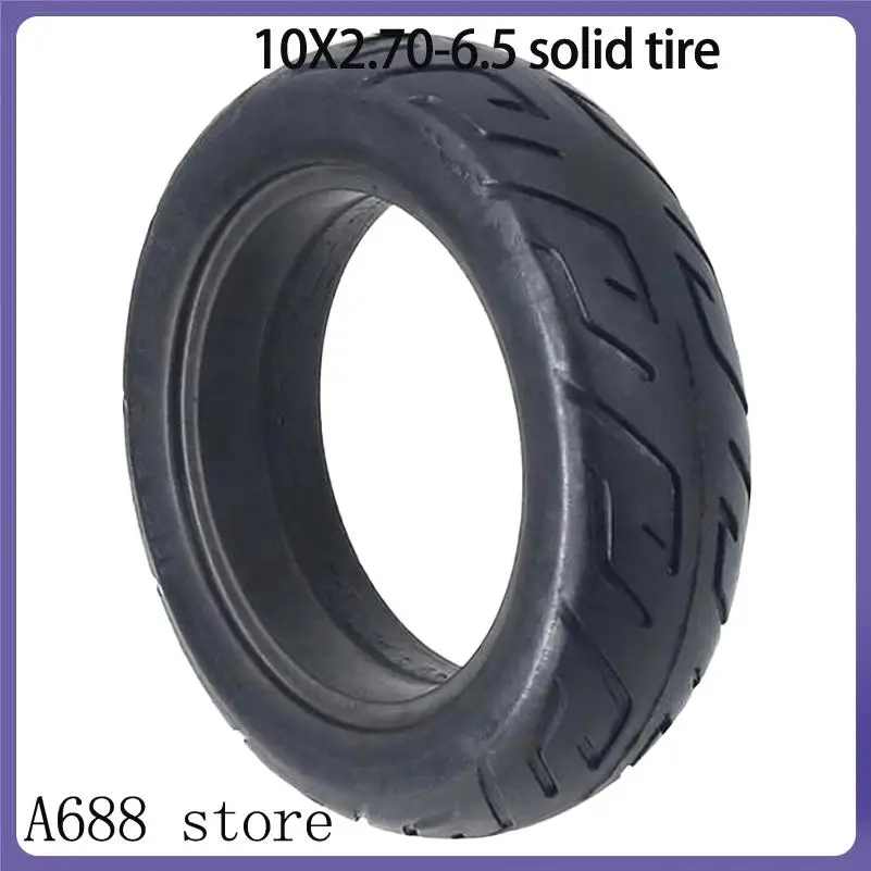 

Высококачественная цельнолитая шина 10x2.70-6.5 для электросамокатов, взрывобезопасная покрышка 70/65-6.5