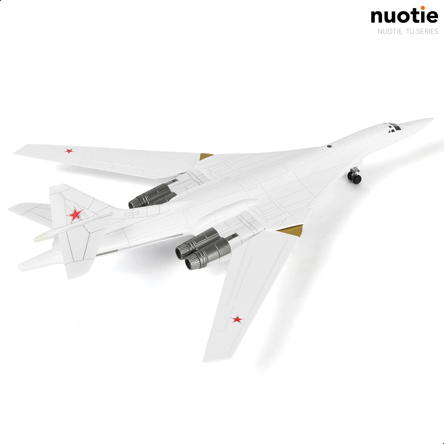 1/200 TU160 White Swan Bomber Model 1:200 Die-cast Metal Military Aircraft Aircraft Collectible Gift