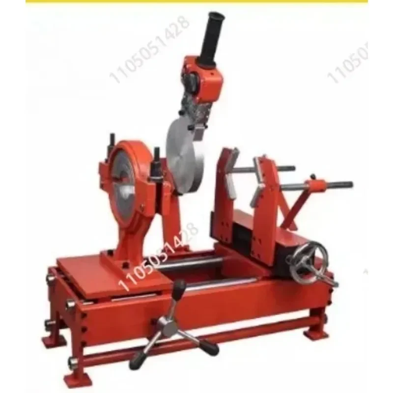PE pair-welded hot-melt-welded  engineering water pipe hot-melt machine hot melt 63-160 Insert welding machine