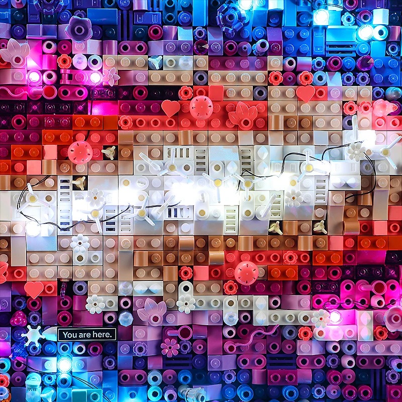 

Индивидуальный комплект светодиодных фонарей премиум-класса «сделай сам» для Lego 31212 (только светодиодный светильник, без модели блоков), подчеркивающие ваши любимые здания