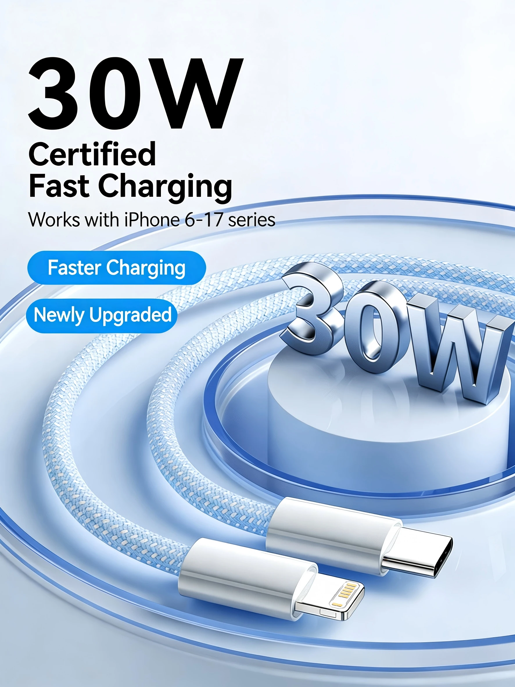 3개입 PD 30W USB 케이블 아이폰 14 13 1 - Tech Accessories Apple 리뷰 및 가격