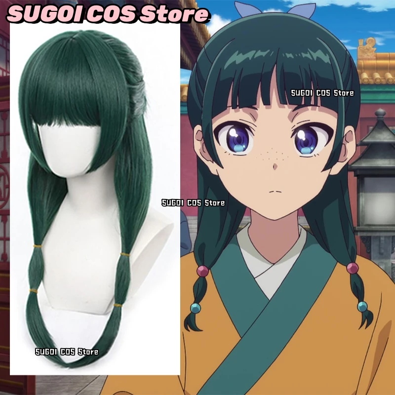 أزياء ماوماو التأثيرية شعر مستعار أنيمي أنيمي يوميات الصيدلية لعب الأدوار 3 نمط فستان صيني لحفلات الهالوين للنساء