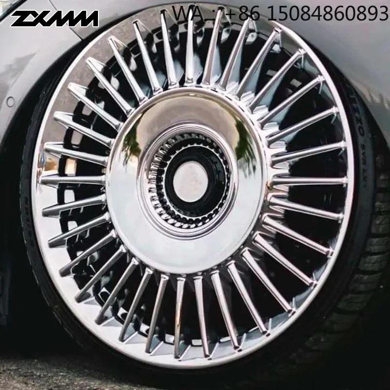 

High end customized wheel hub & auto parts, 20-24 Inch Multi-Spoke Luxury Forged Wheel, full multi-PCD high strength SUV upgrade