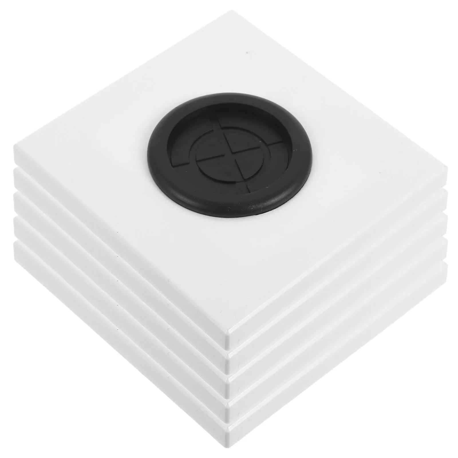 

5Pcs Power Blank Panel Rubber Cable Pass Through Wall Plate Decorative Outlet Cover for Wall Socket Frame Light Switch Cover