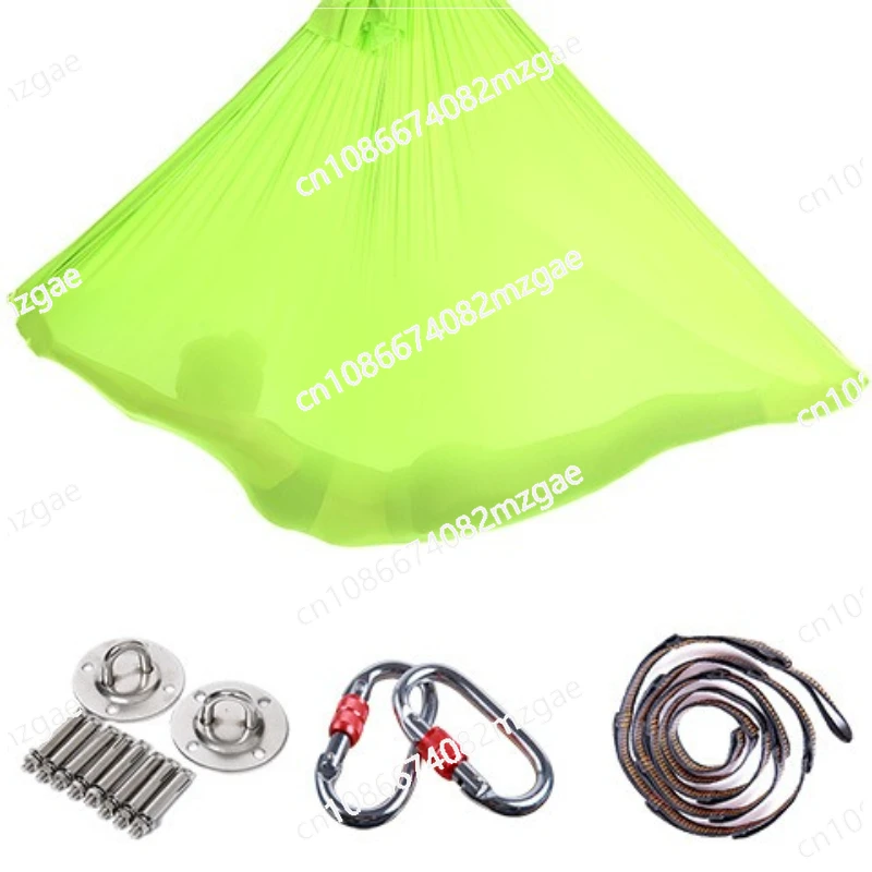 

Гамак для реверсивной гравитационной йоги, для домашней йога-студии, йога-слинг, сатиновый слинг для растяжки