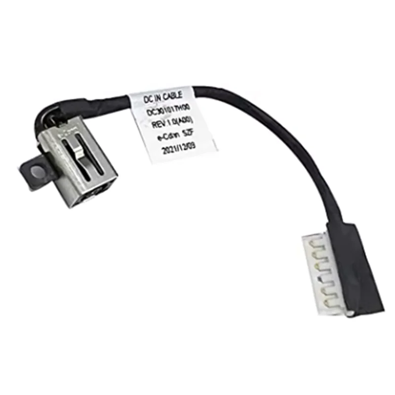 NEW DC Jack Power Plug in Charging Port Cable for Dell INSPIRON 15 3515 3510 3520 3521 3525 GDM50 DC301017H00 0231X7 DC301018100