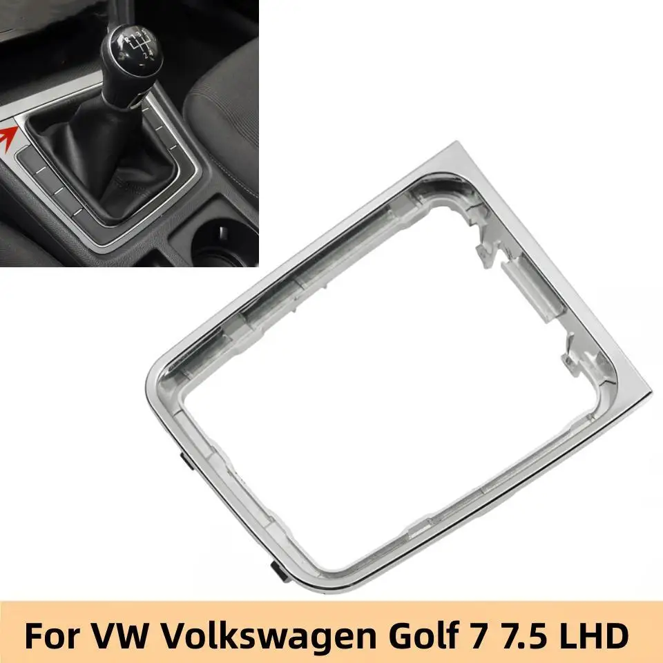 Left Hand Driving Manual For VW Volkswagen Golf 7 7.5 Golf Gear Shift Knob Gaiter Boot Cover Case Frame Bracket Base