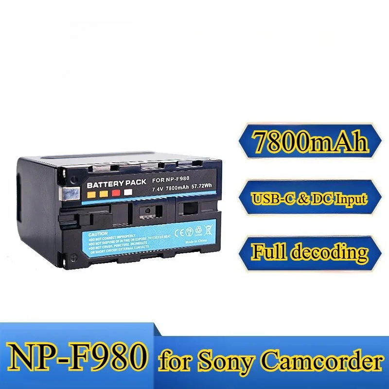 7800Mah NP-F980 Ful… - image