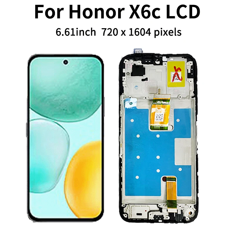 NIC-LX1 NIC-LX2 NIC-LX3 Premium Lcd dla Huawei Honor X6c Wyświetlacz Ekran Dotykowy Digitizer Panel Montaż X6C Ramka Ekranu — zdjęcie produktu 3