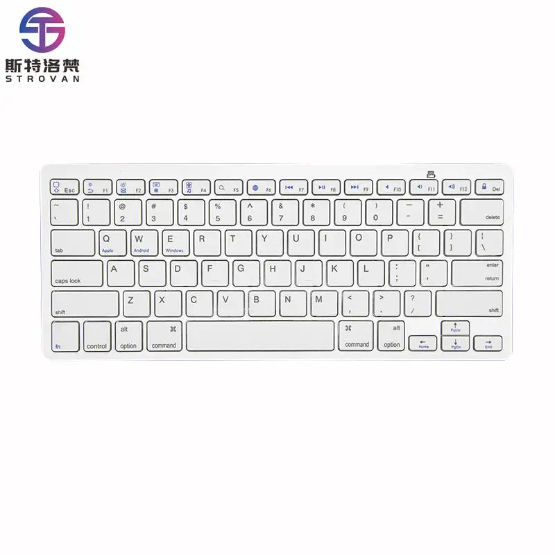 لوحة مفاتيح BT صغيرة مكونة من 78 مفتاحًا، لوحة مفاتيح لاسلكية صغيرة رفيعة للغاية، لوحة مفاتيح BT صغيرة مخصصة للمكتب والمنزل