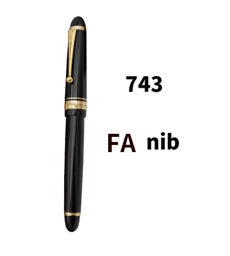 特別なペン先パイロット万年筆カスタム743日本のオリジナルセット14k