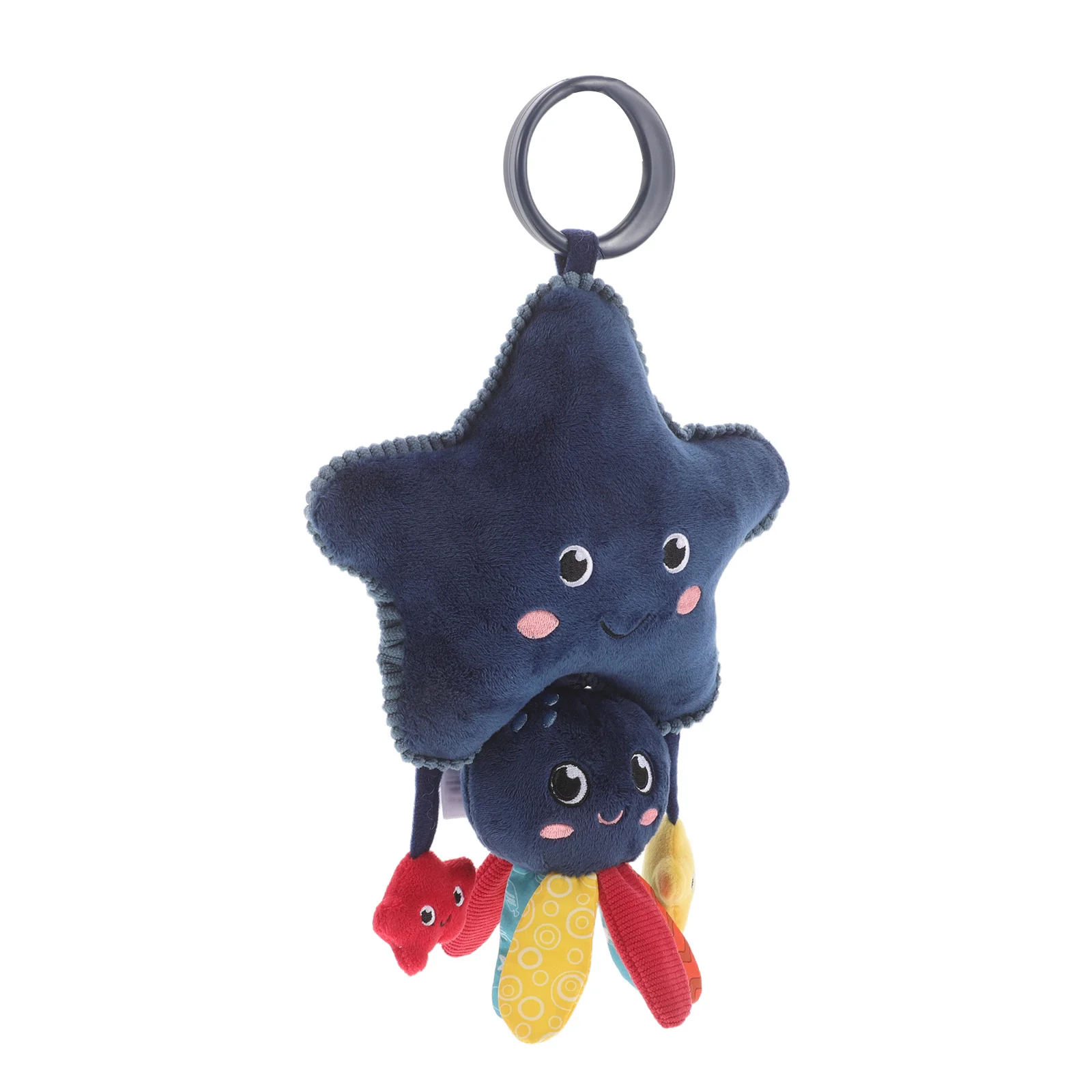 Polpo Bambino Appeso Sensoriale Mobile Interattivo Culla Passeggino Carrozzina Letto Appeso Decorazione Polpo Giocattolo per Bambini