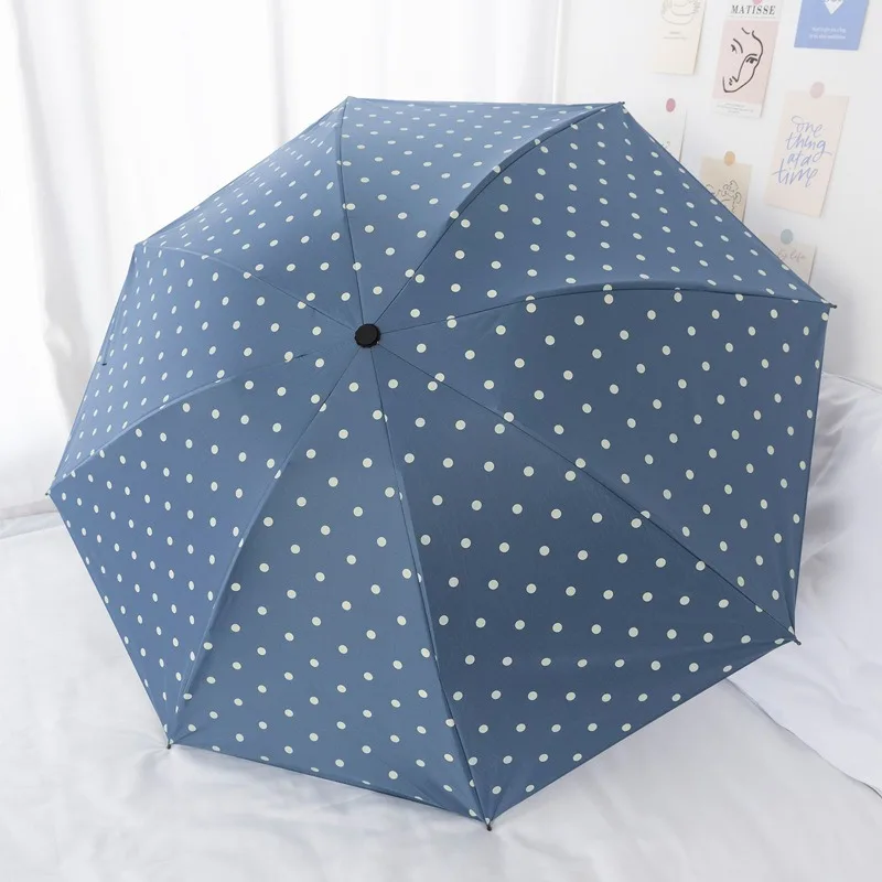 

Sun Protection Umbrella with Black Vinyl Coating，Anti - UV，Simple Style，Suitable for Both Rainy and Sunny Days