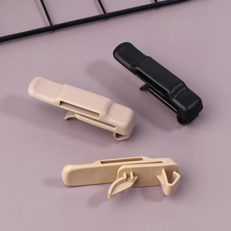 1Pc Rear Seat Belt Fixing Buckle Clip Seat Belt Clip Buckle For 73371-58010 Plastic Belt Holder Car Accessories
