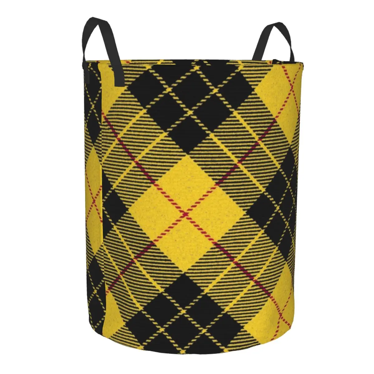 Clan MacLeod Tartan Plaid Laundry Hamper Large Clothes Storage Basket Geometric Gingham Toy Bin Organizer for Boy Girl