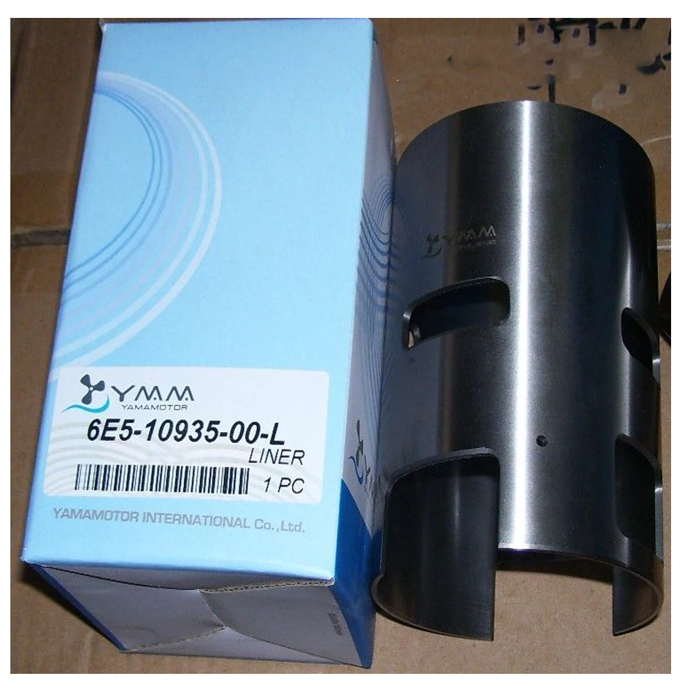 cylinder liner outboard motor part for Yamaha gasoline boat engine  2 stroke 115 HP  motor part 6E5-10935-00 - R