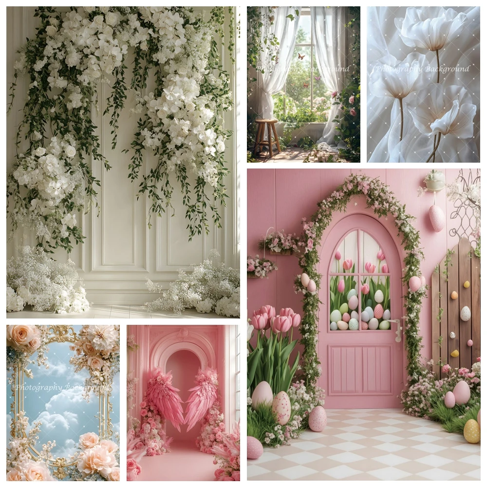 الأخضر الخلفيات الربيع زهرة العشب شجرة الستار الزفاف عيد ميلاد حزب نزهة في الهواء الطلق صورة مشهدية الخلفيات ل استوديو الصور