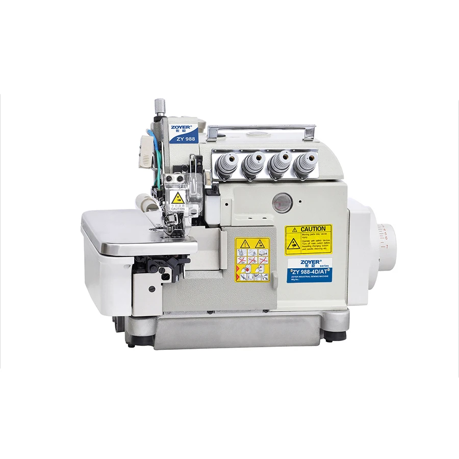 

ZY988-4D Zoyer 4-thread With Variable Top Feed Direct Drive Overlock Industrial Sewing Machine