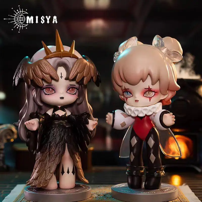 Misya – figurine d'action inconcable, série Magic College, boîte aveugle, ornements foncés, boîte mystère, poupées, cadeaux d'halloween, en Stock
