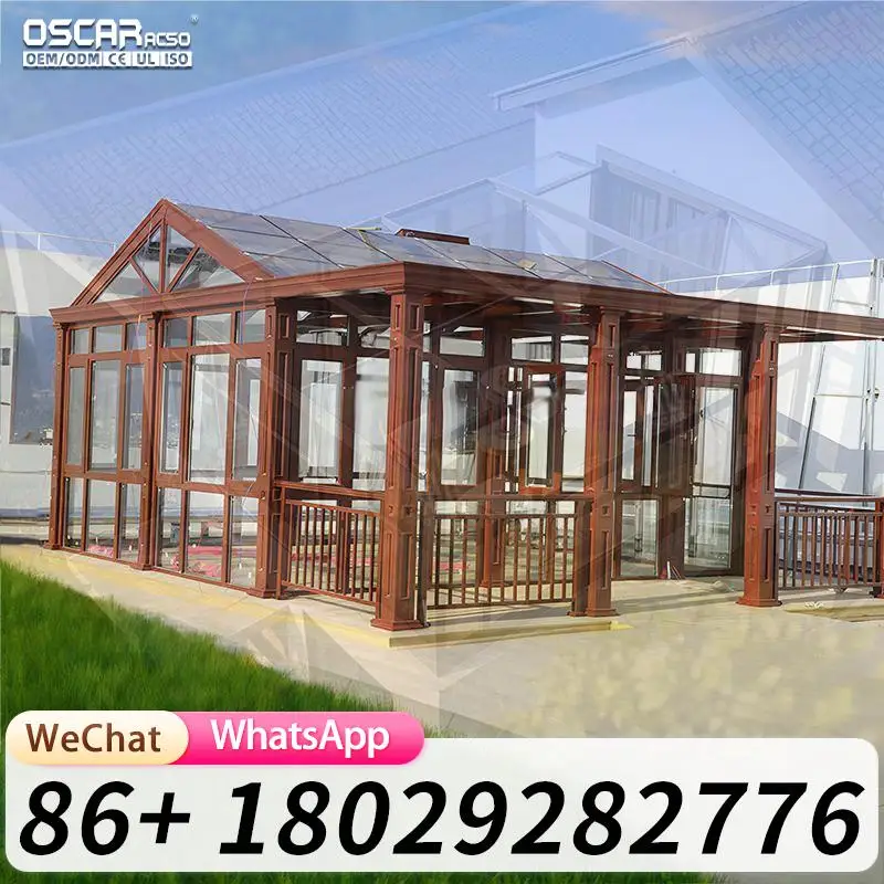 Australia Aluminum Frame Sunrooms & Glass Houses Manufactured in China sunroom