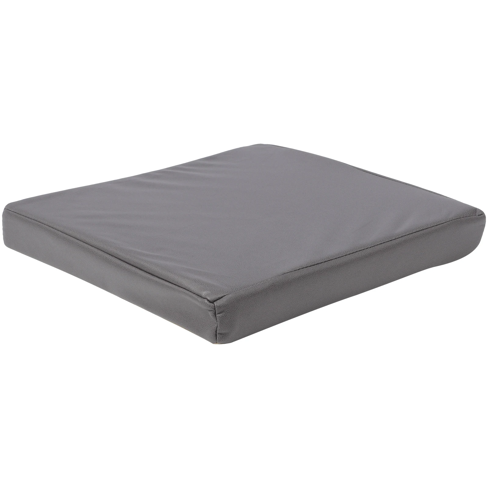 

Waterproof Sofa Pad 40x40x5cm Deep Gray Square Cushion Anti Slip Cloth Seat Pad for Desk Car Outdoor