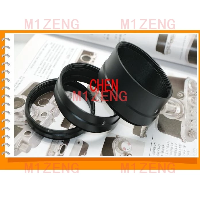 

M58-m58x1mm Macro Extension Tube adapter 7mm+14mm+28mm For 58mm mount camera