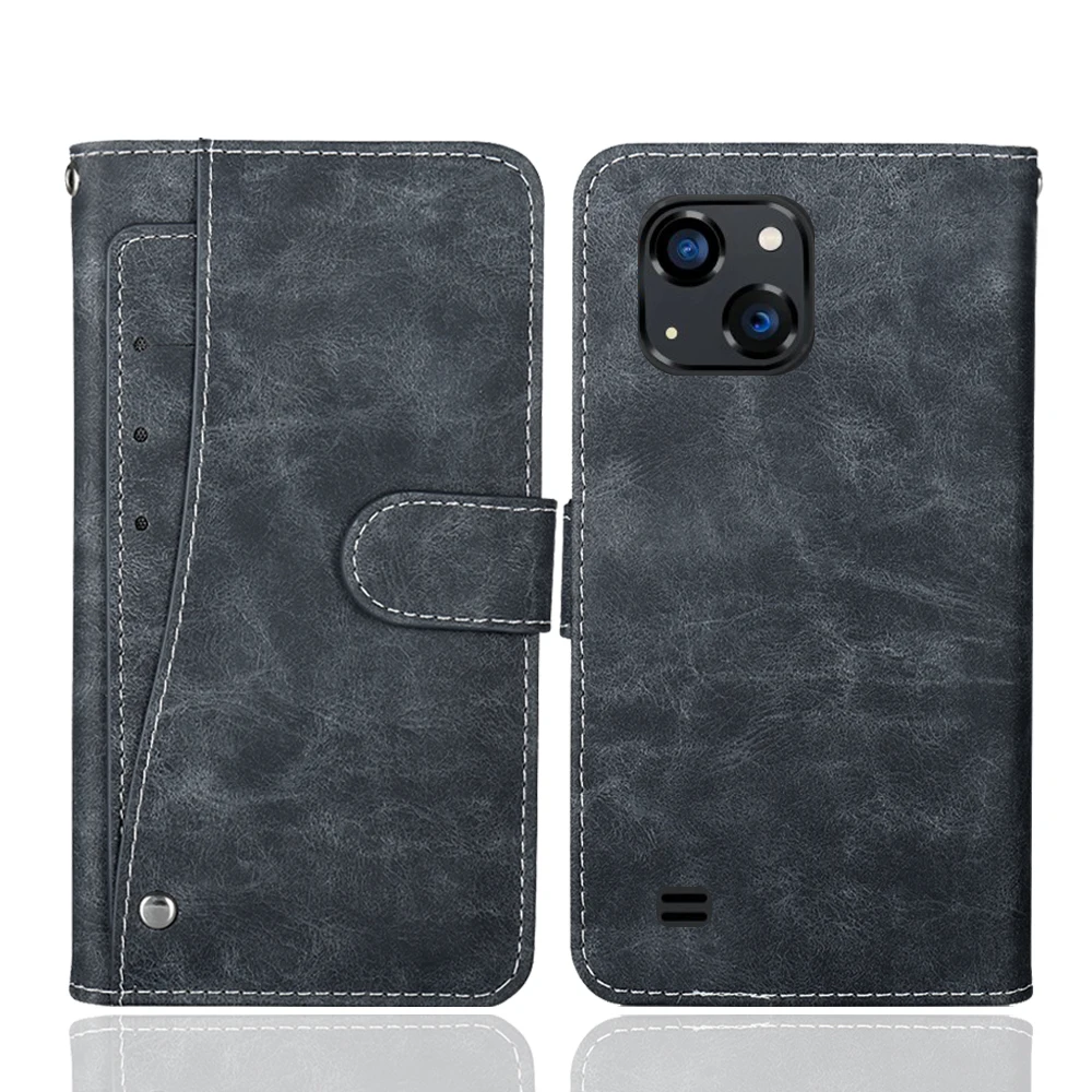 

Leather Wallet Oukitel G2 Case 6" Fashion Luxury Protective Customize Cover Phone Card Wallet Card Book Style