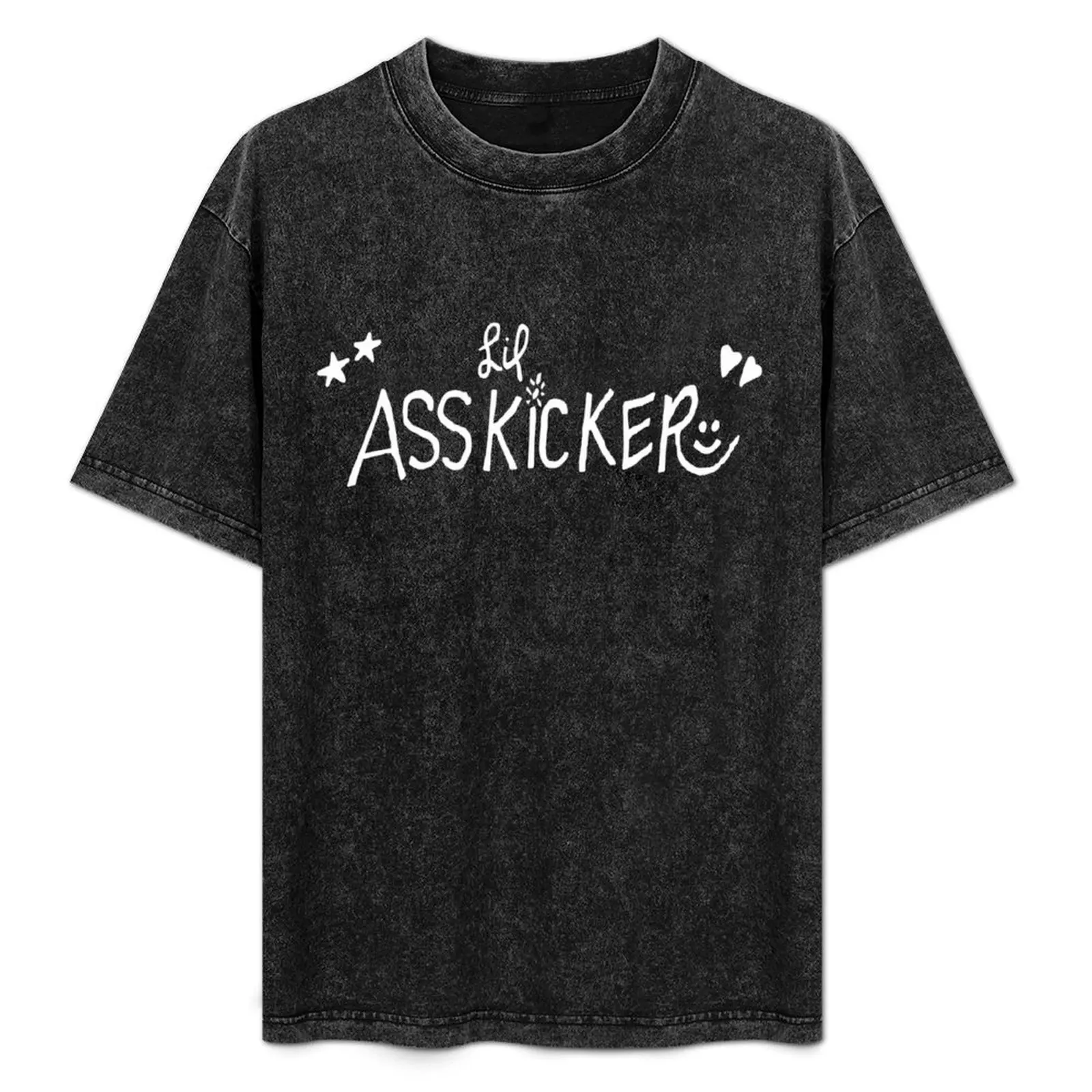 Lil Ass-Kicker T-Shirt Blouse vintage luxury designer topping mens t shirts casual stylish