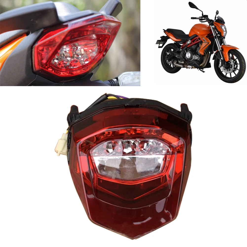 Motorcycle Taillight Brake Light Tail Lamp For Benelli BJ300GS BN302 TNT300 STELS 300 Keeway RKX 300 QJ150-17A