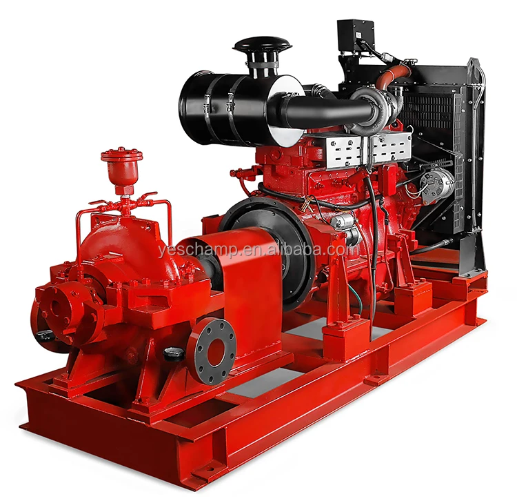 Factory Large Capacity Double Suction Fire pump