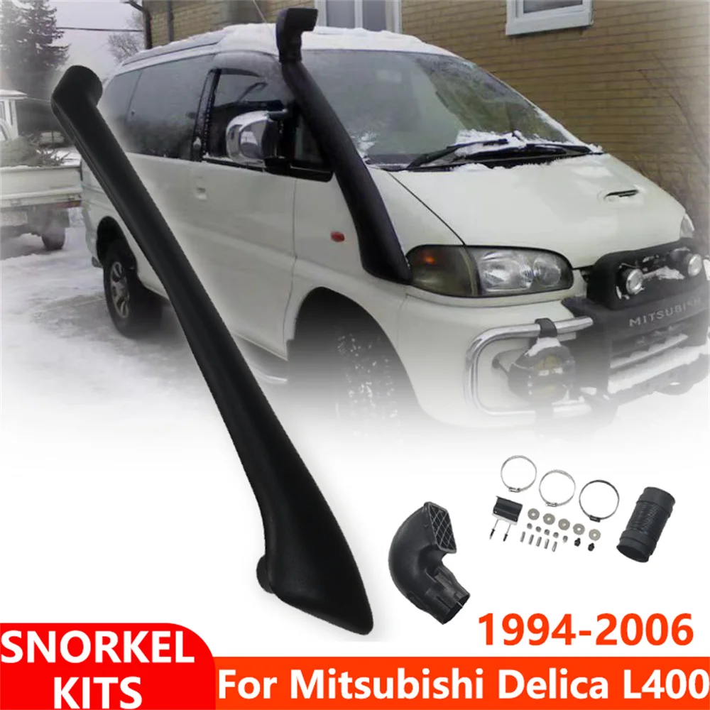 DUKE4WD Air Intake Snorkel Kits For Mitsubishi Delica L400 1994-2006 MK4 Van Air Intake System 4X4 Car Accessories