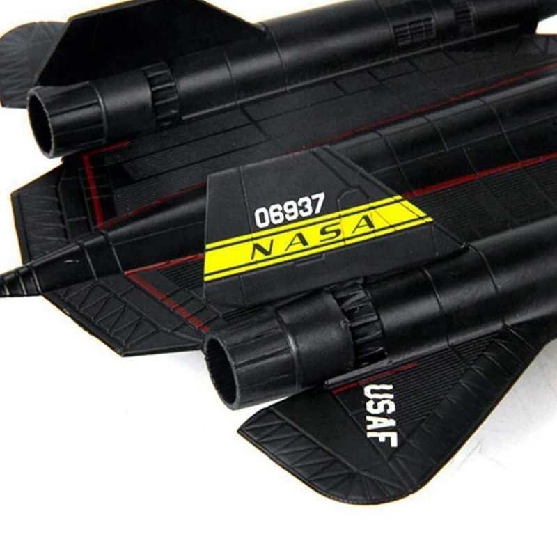 2X 1/144 Diecast SR-71A Blackbird Reconnaissance Plane Airplane Model For Kids Adult Home Office Decor