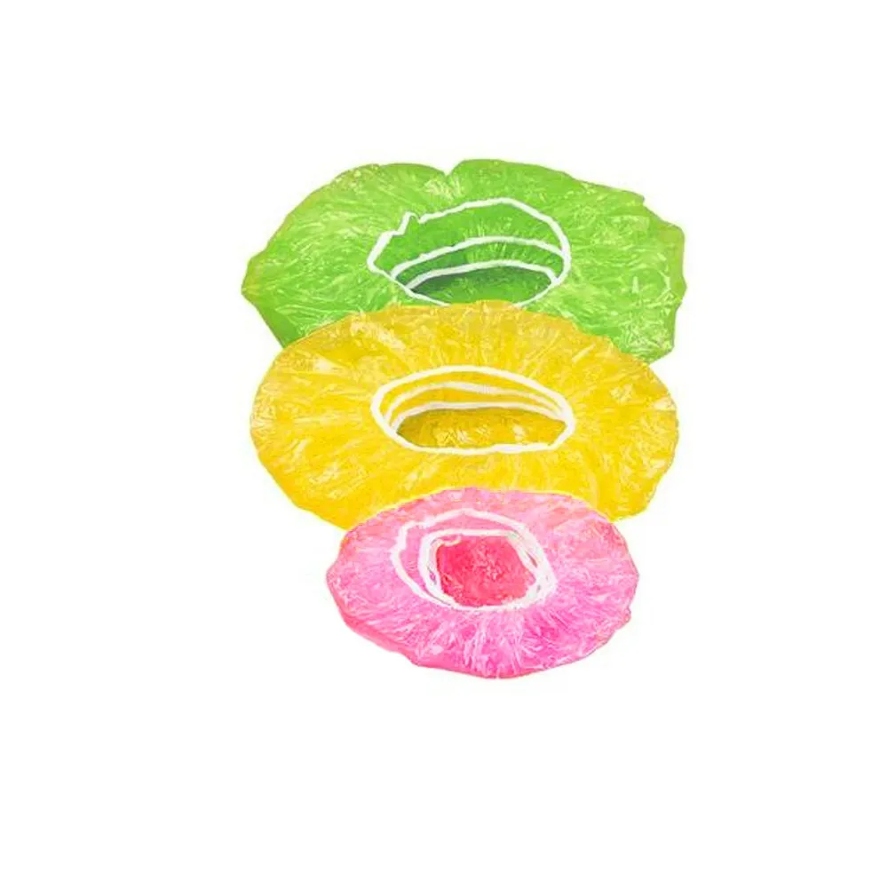 

24PCS Elastic Food Covers Lids For Fruit Or Bowls Cups Reusable Durable Food Storage Cover Silicone Lid Cap Universal Adaptable#