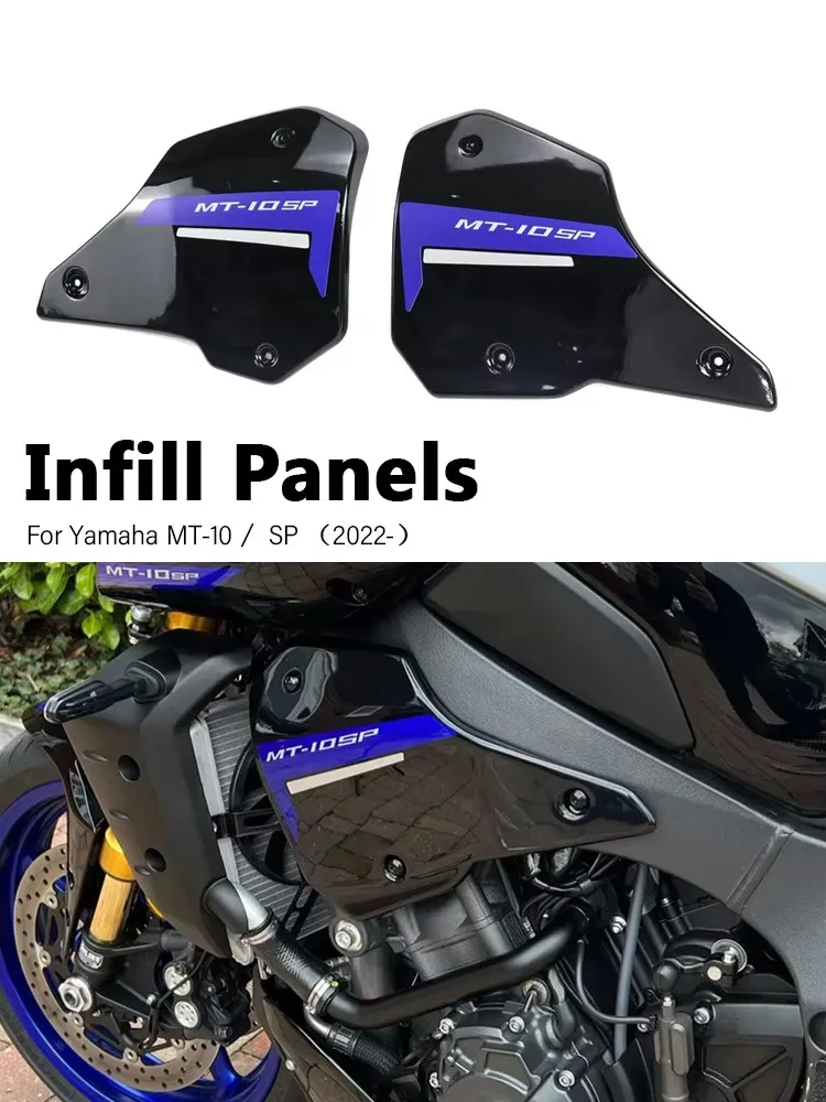 Voor Yamaha MT-10 MT10 MT10 SP (2022-) Motorfiets Accessoires Infill Panelen Frame Side Infill Panel Kuip Cowl Filler Board - afbeelding 2