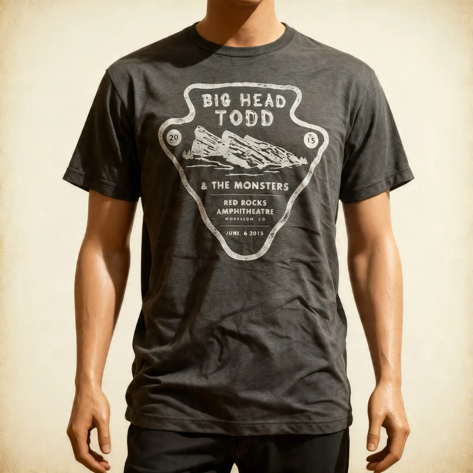 Big Head Todd And The Monsters 2015 Red Rocks Tour T Shirt Size S-5XL